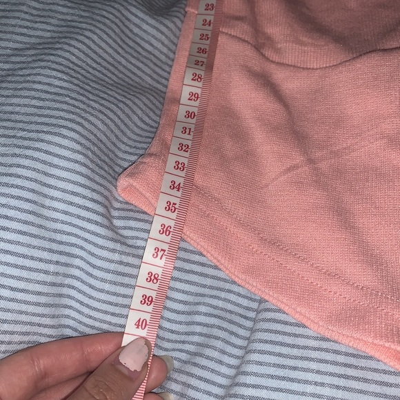 Pink ribbed short tee - Picture 5 of 6